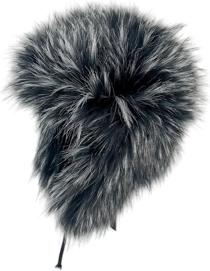 YFJNV Y2K Faux Fur Russian Hat, Soft, Warm Winter Trapper Hat with Earmuffs for Men and Women - Image 4
